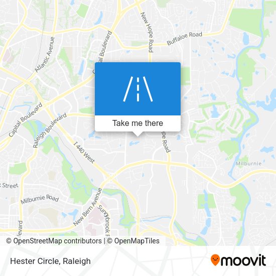 Mapa de Hester Circle