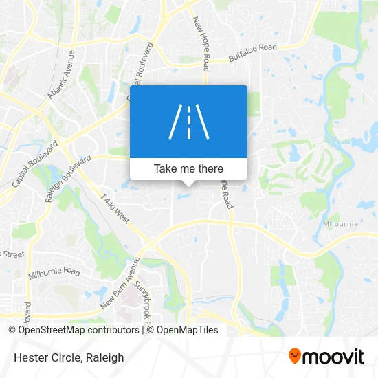 Hester Circle map