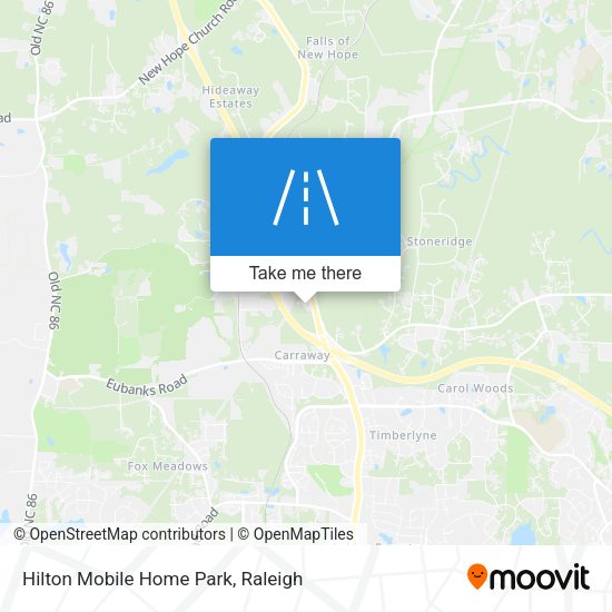 Mapa de Hilton Mobile Home Park