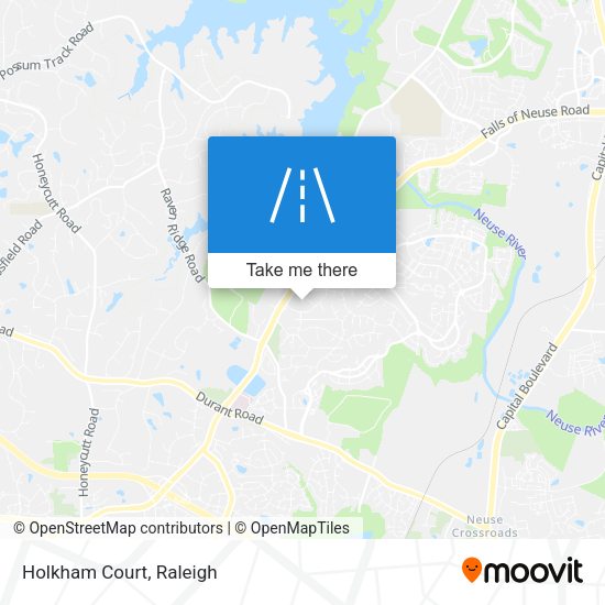 Mapa de Holkham Court