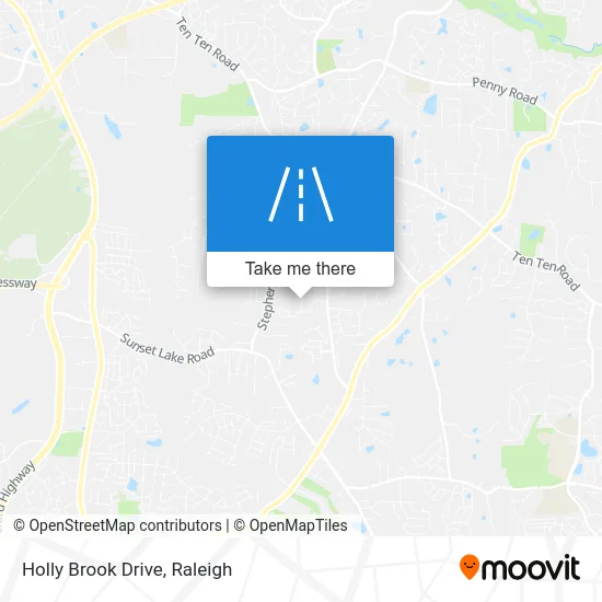 Holly Brook Drive map