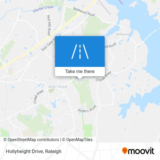 Mapa de Hollyheight Drive