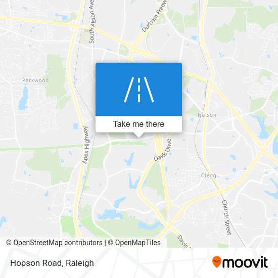 Mapa de Hopson Road