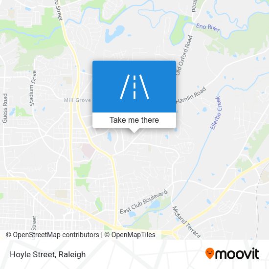 Mapa de Hoyle Street
