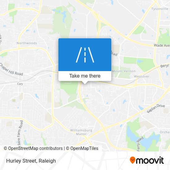 Mapa de Hurley Street