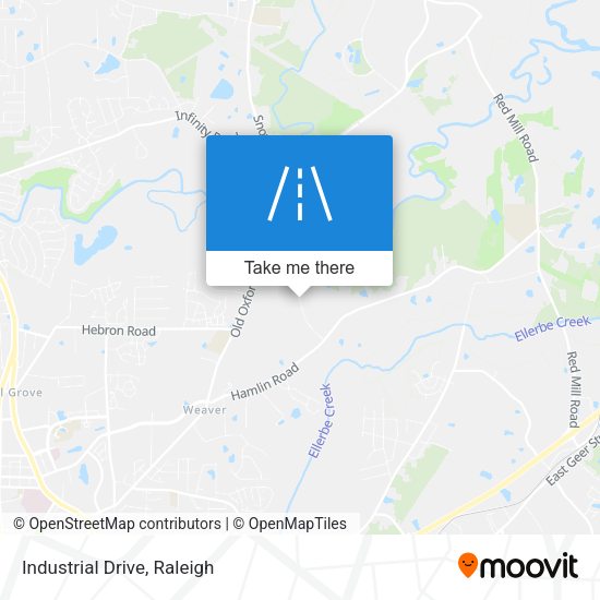 Mapa de Industrial Drive