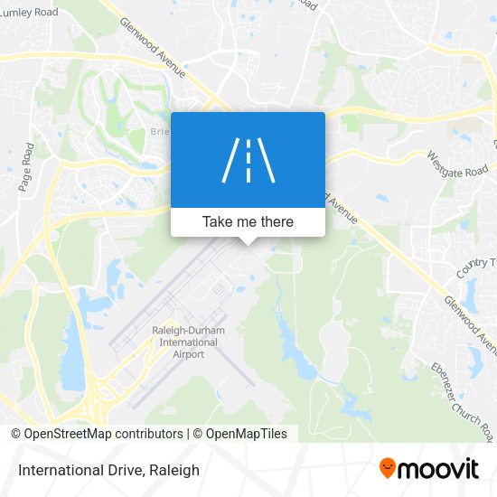 Mapa de International Drive