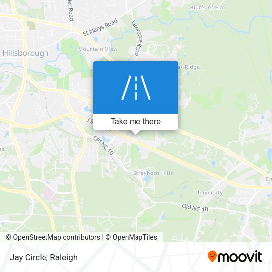 Mapa de Jay Circle