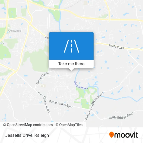 Jessella Drive map