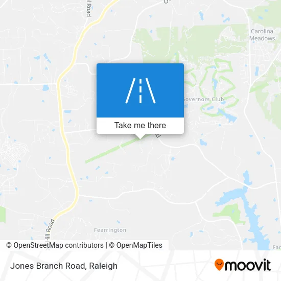 Mapa de Jones Branch Road