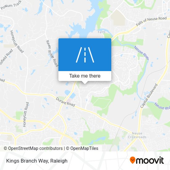 Mapa de Kings Branch Way