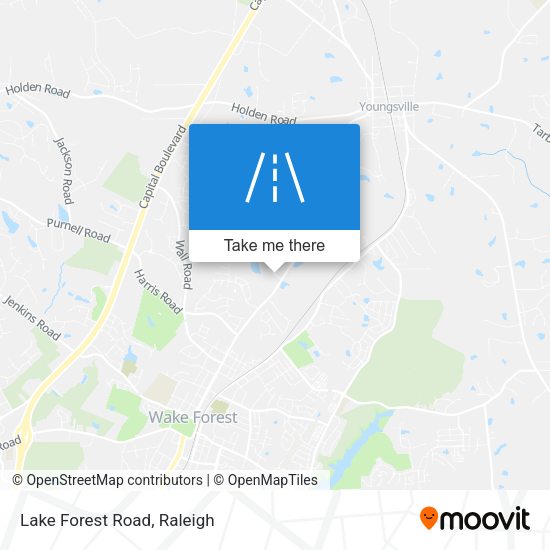 Mapa de Lake Forest Road
