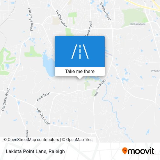Mapa de Lakista Point Lane