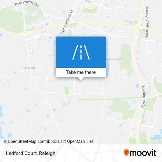 Mapa de Ledford Court