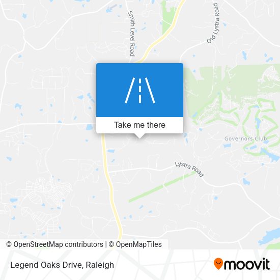 Mapa de Legend Oaks Drive