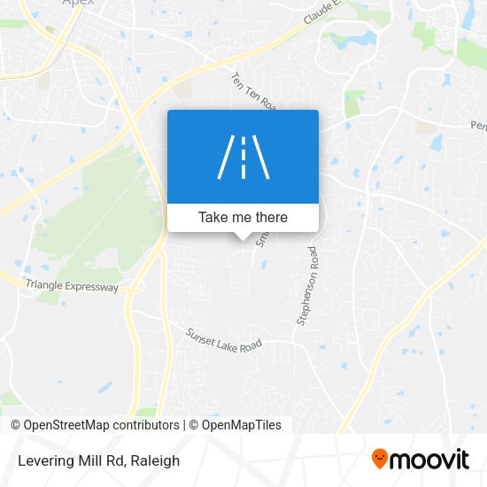 Mapa de Levering Mill Rd