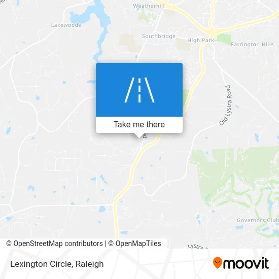 Lexington Circle map