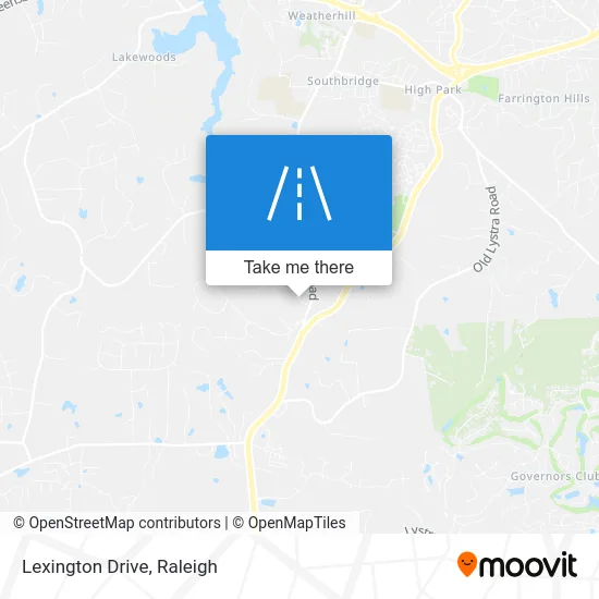 Lexington Drive map