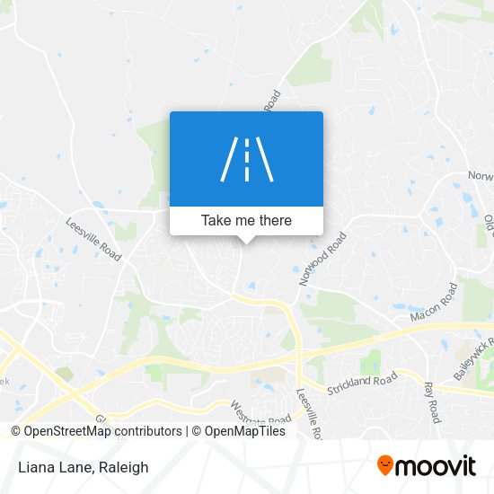 Mapa de Liana Lane
