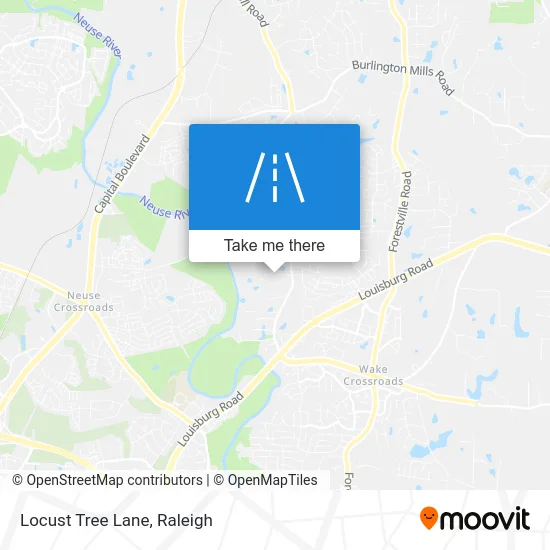 Mapa de Locust Tree Lane