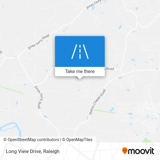 Long View Drive map
