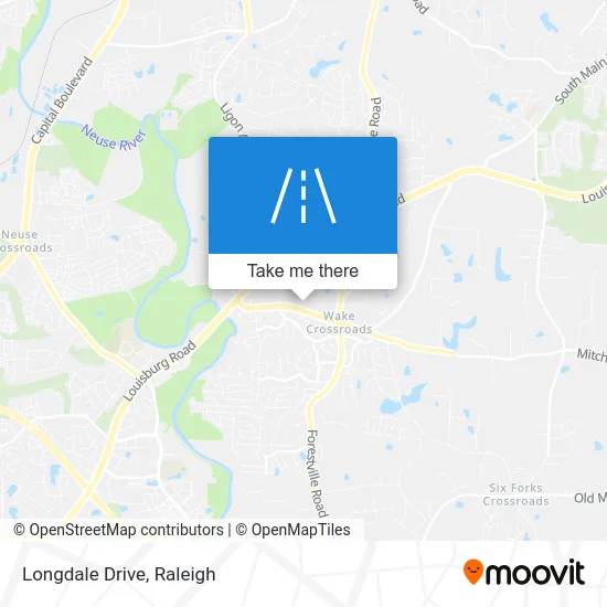 Longdale Drive map