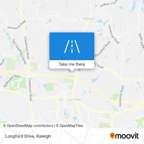 Longford Drive map