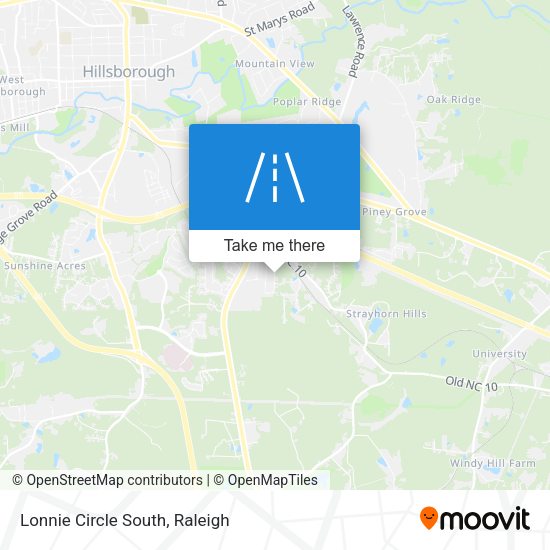Mapa de Lonnie Circle South