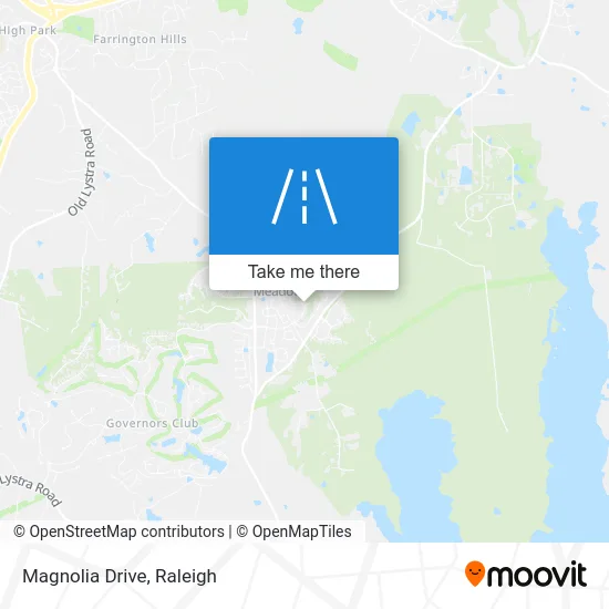 Magnolia Drive map