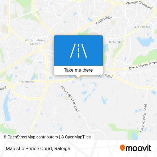 Mapa de Majestic Prince Court