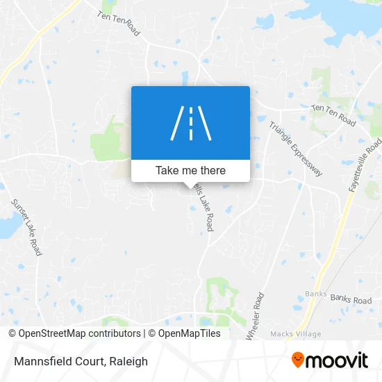 Mannsfield Court map