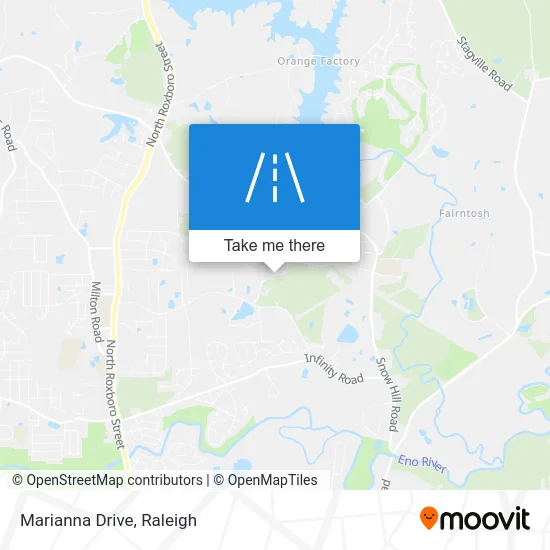 Marianna Drive map