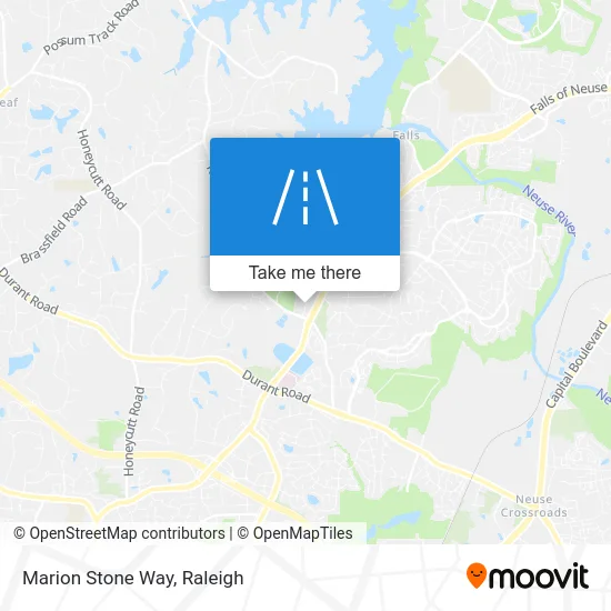 Marion Stone Way map