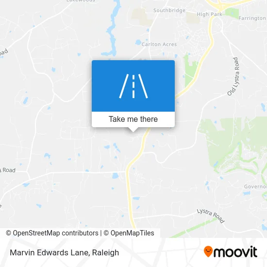 Marvin Edwards Lane map