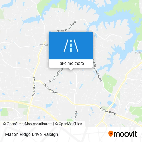 Mason Ridge Drive map