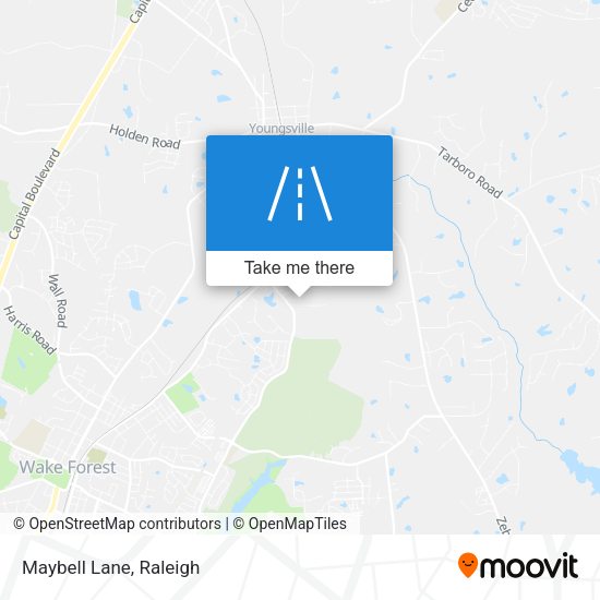 Mapa de Maybell Lane