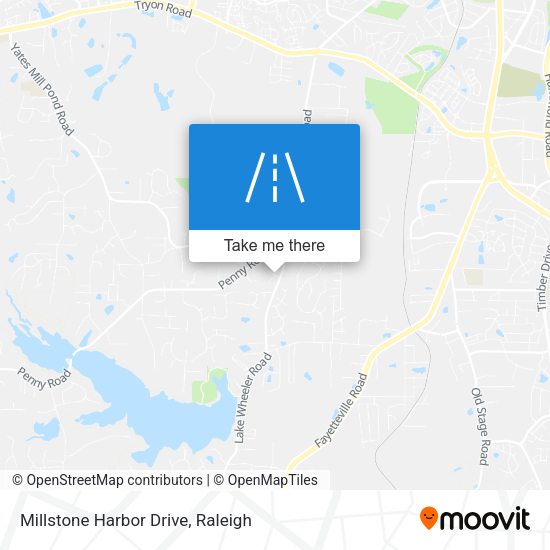 Millstone Harbor Drive map