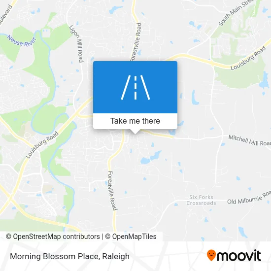 Morning Blossom Place map