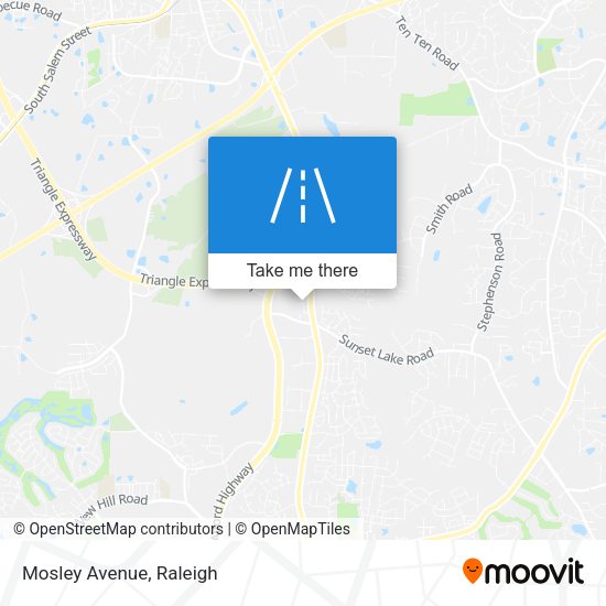 Mapa de Mosley Avenue