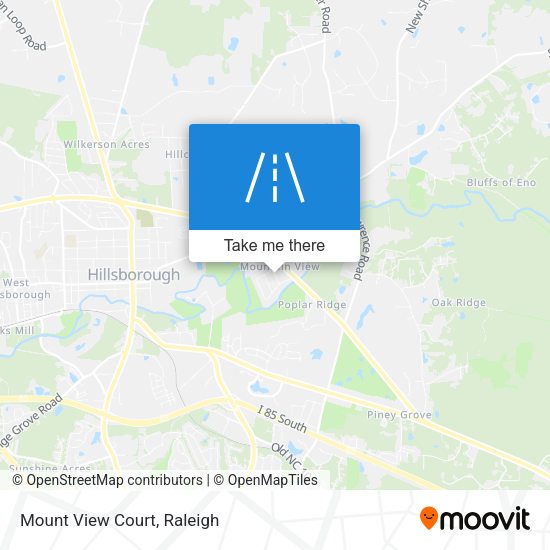 Mapa de Mount View Court