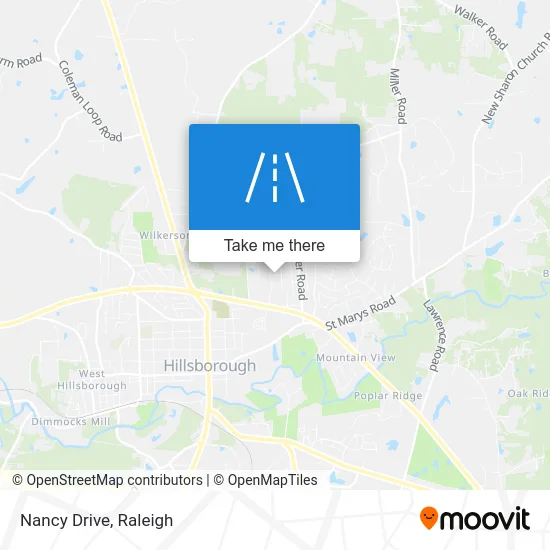 Nancy Drive map