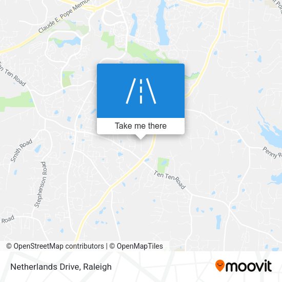 Mapa de Netherlands Drive