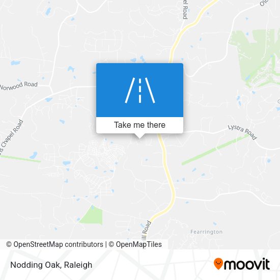 Mapa de Nodding Oak