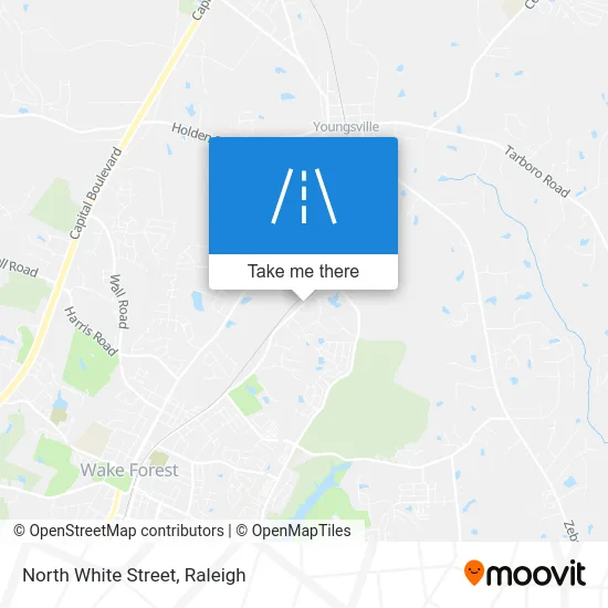 North White Street map