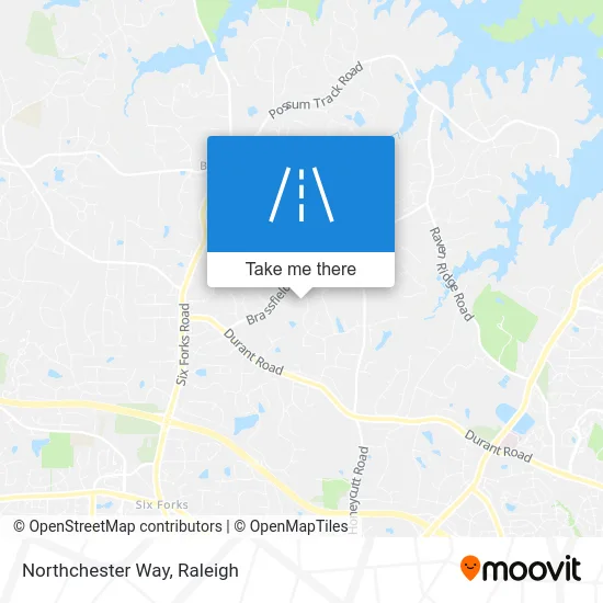 Northchester Way map