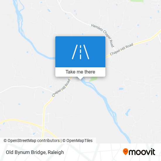 Mapa de Old Bynum Bridge