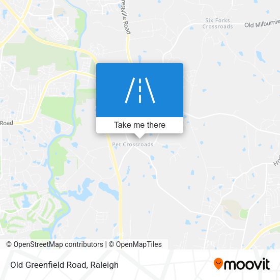Mapa de Old Greenfield Road