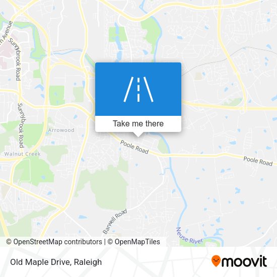 Mapa de Old Maple Drive