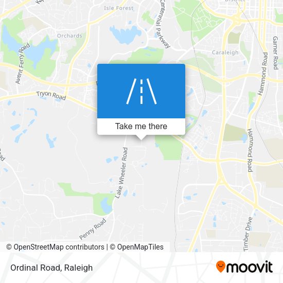 Mapa de Ordinal Road