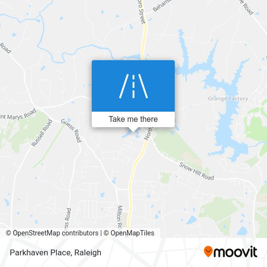 Parkhaven Place map